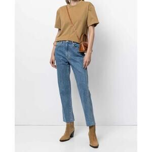 SLVRLAKE Hero High-Waisted Straight-Leg Jeans Born to Run 25